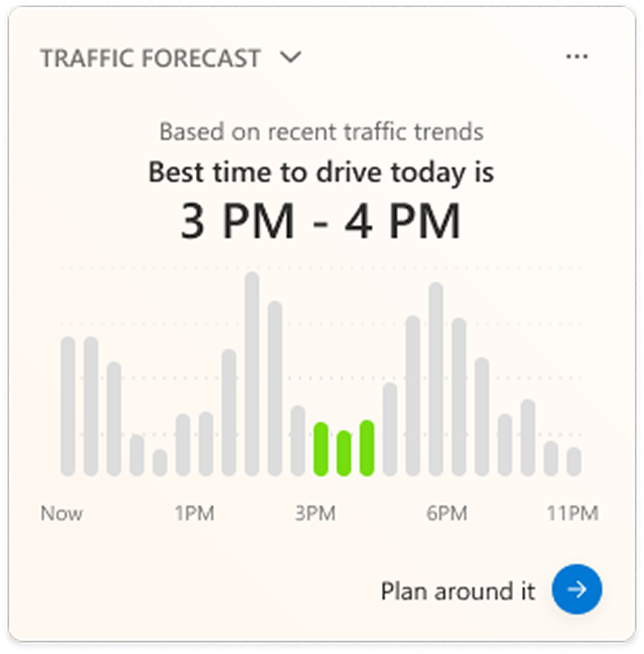 Traffic More Clear than Usual Alt